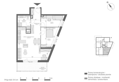 Plan 3 pok. 66m²