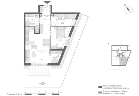 Plan 3 pok. 66m²