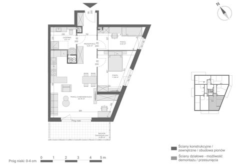 Plan 3 pok. 66m²