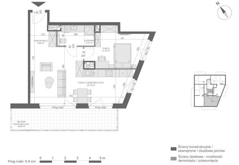 Plan 2 pok. 52m²