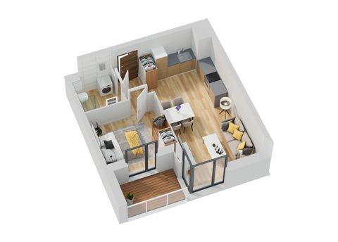 Plan 2 pok. 39m²