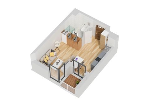 Plan 1 pok. 31m²