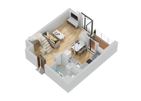 Plan 3 pok. 59m²