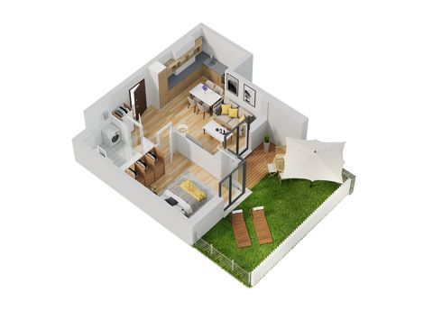 Plan 2 pok. 44m²