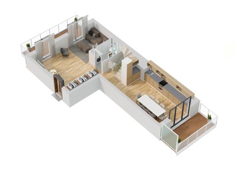 Plan 4 pok. 74m²