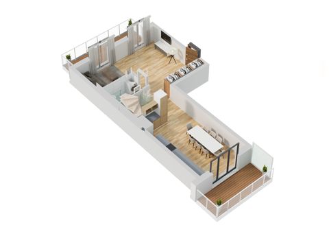 Plan 4 pok. 74m²