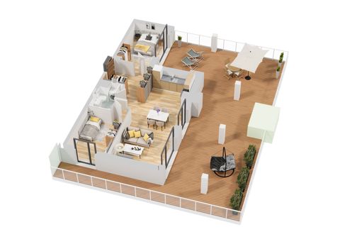 Plan 3 pok. 67m²