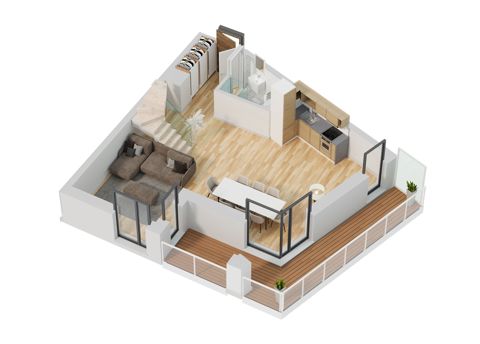Plan 1 pok. 87m²