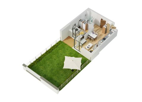 Plan 2 pok. 36m²