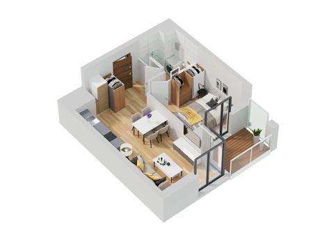 Plan 2 pok. 35m²