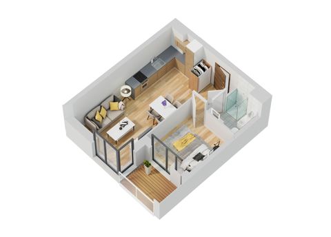 Plan 2 pok. 36m²