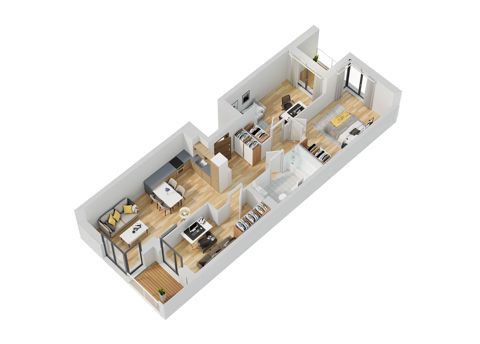 Plan 4 pok. 76m²