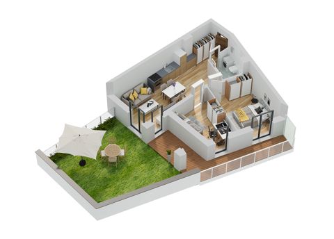 Plan 3 pok. 52m²