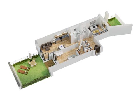 Plan 3 pok. 70m²