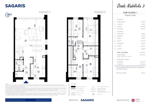 Plan 5 pok. 123m²