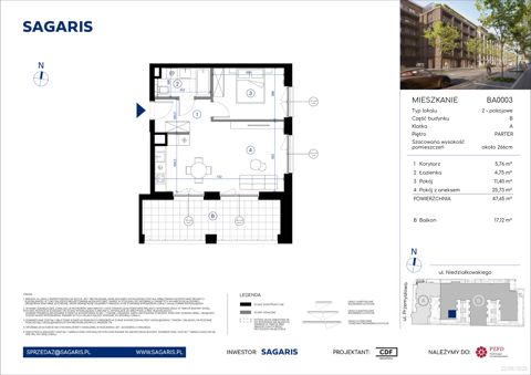 Plan 2 pok. 48m²