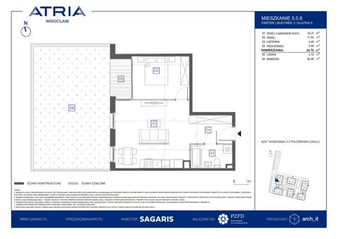 Plan 2 pok. 47m²