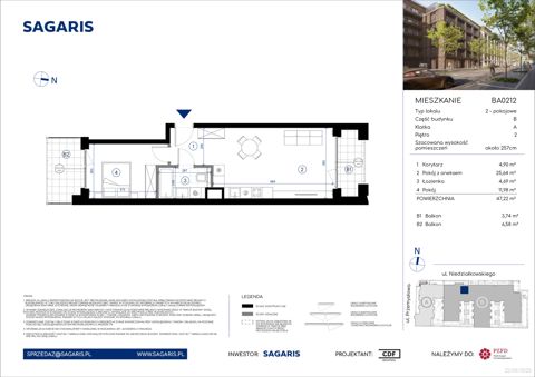 Plan 2 pok. 47m²