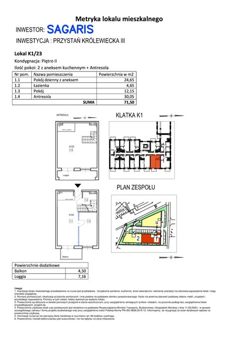 Plan 2 pok. 72m²