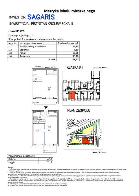 Plan 2 pok. 72m²