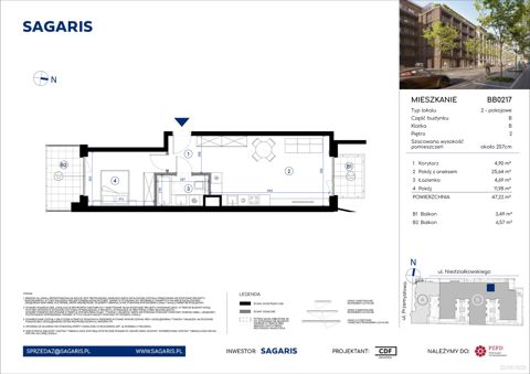 Plan 2 pok. 47m²