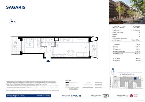 Plan 2 pok. 47m²