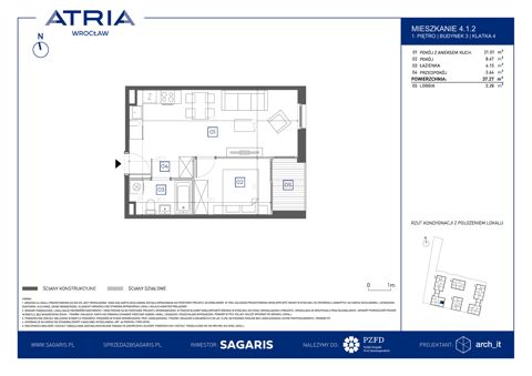 Plan 2 pok. 37m²