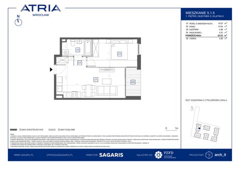 Plan 2 pok. 41m²