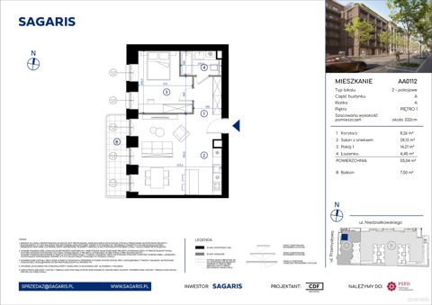 Plan 2 pok. 55m²