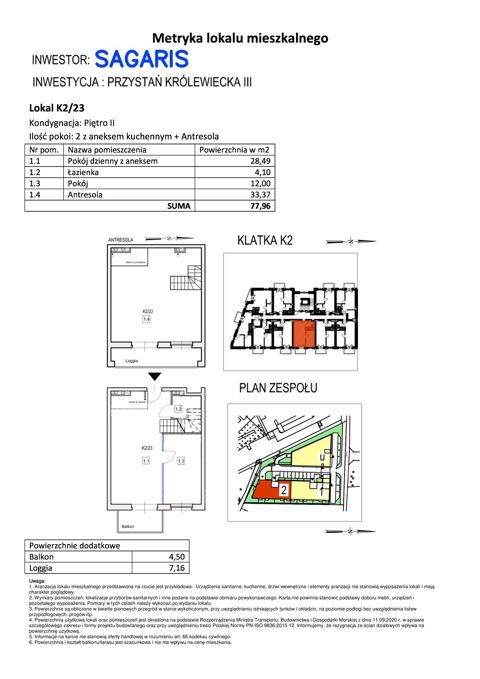 Plan 2 pok. 78m²
