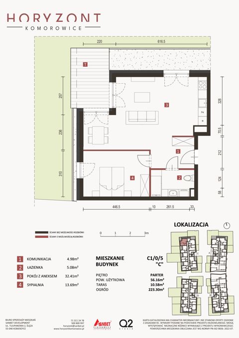 Plan 2 pok. 56m²