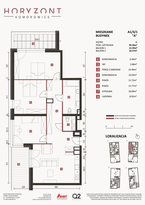 Plan 4 pok. 99m²