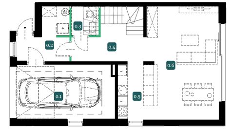 Plan 5 pok. 135m²