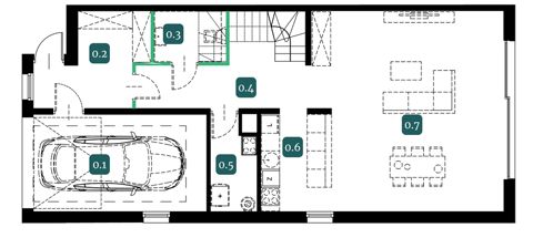 Plan 5 pok. 180m²