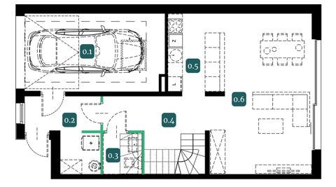 Plan 6 pok. 175m²