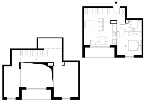 Plan 2 pok. 91m²