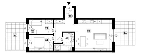 Plan 3 pok. 61m²