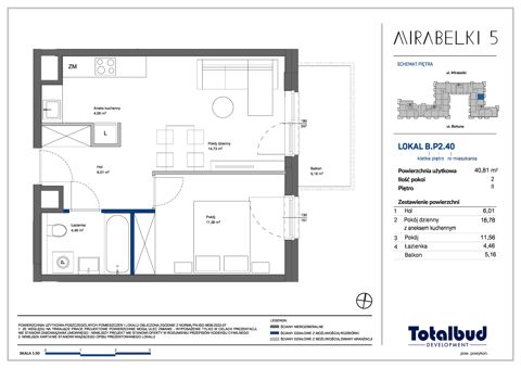 Plan 2 pok. 41m²