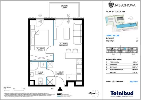 Plan 2 pok. 36m²