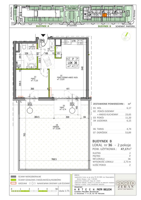 Plan 2 pok. 47m²