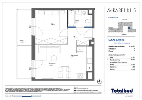 Plan 2 pok. 41m²
