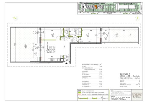 Plan 3 pok. 63m²