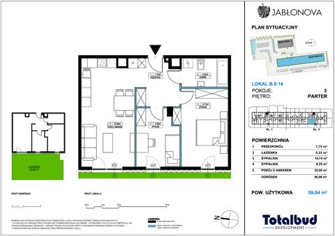 Plan 3 pok. 59m²