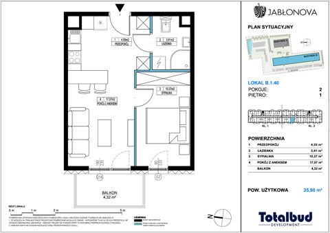 Plan 2 pok. 36m²