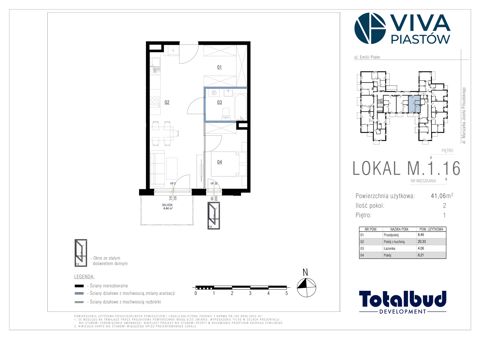 Plan 2 pok. 41m²