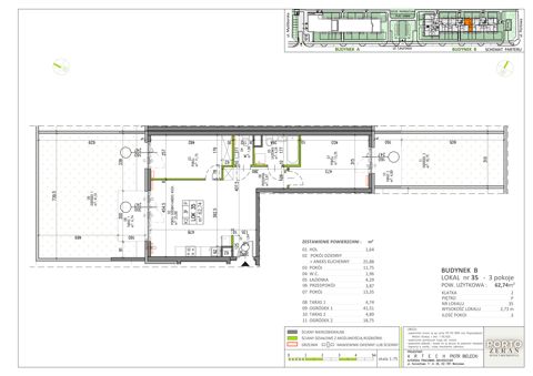 Plan 3 pok. 63m²