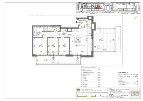 Plan 4 pok. 78m²