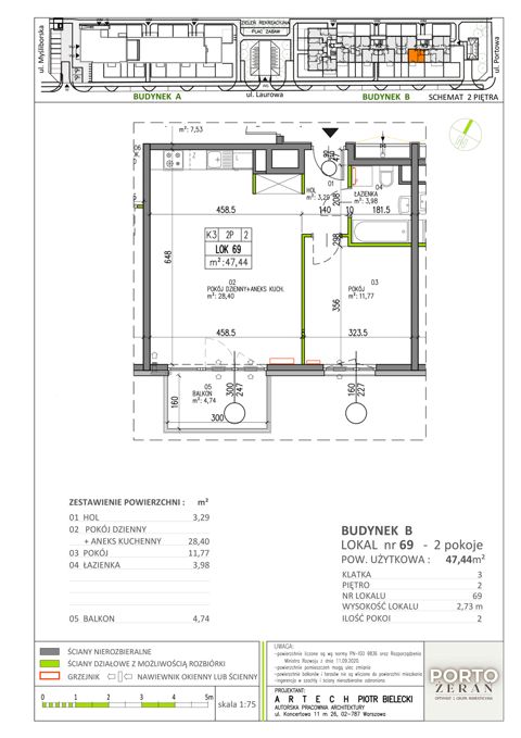 Plan 2 pok. 47m²