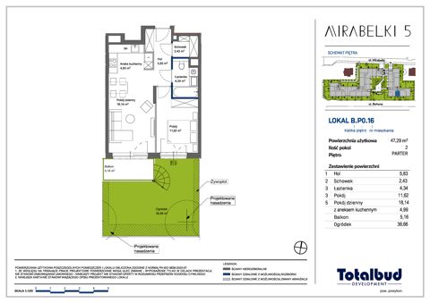 Plan 2 pok. 47m²