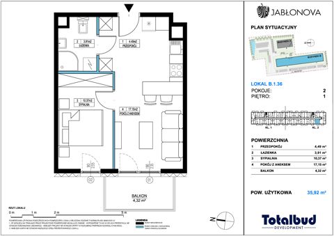 Plan 2 pok. 36m²